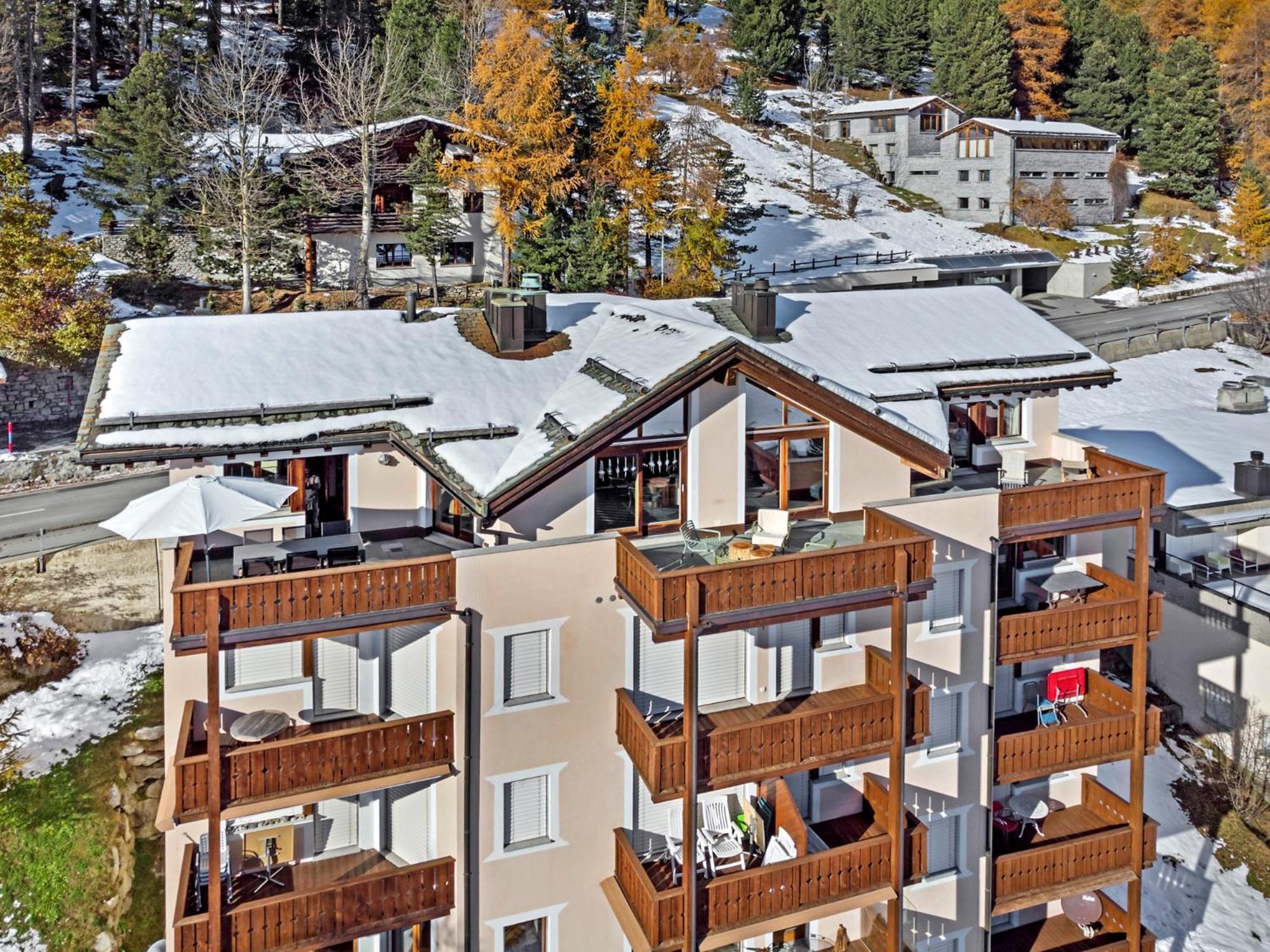 Ferienwohnung Abitaziun SüLla Spuonda - Champfer Exterior foto